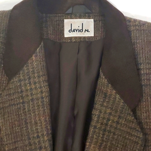 Suede Trimmed Blazer - Picture 5 of 9